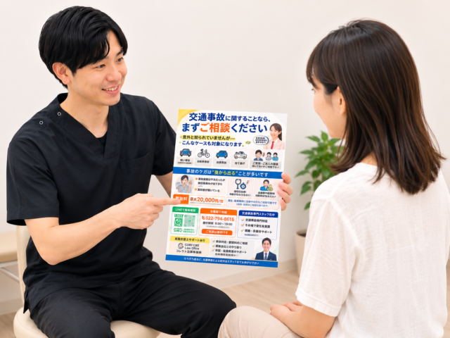 交通事故は、最初の対応でその後が変わることがあります